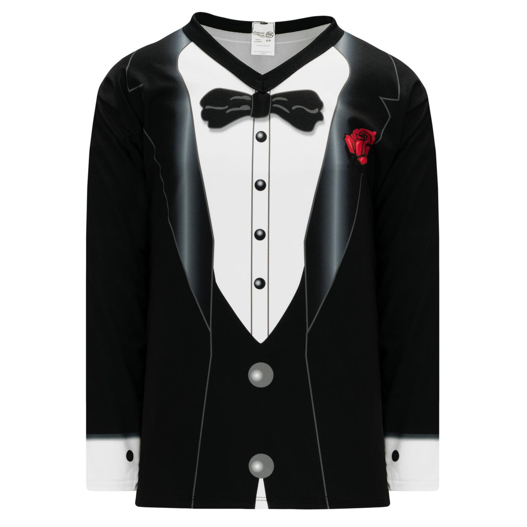 tuxedo hockey jersey