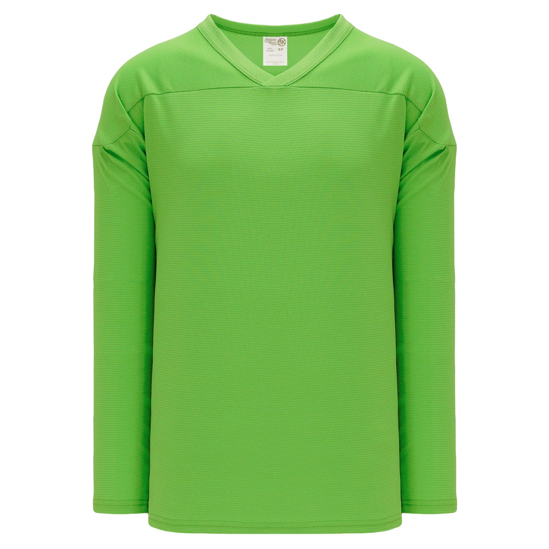 lime green hockey jersey