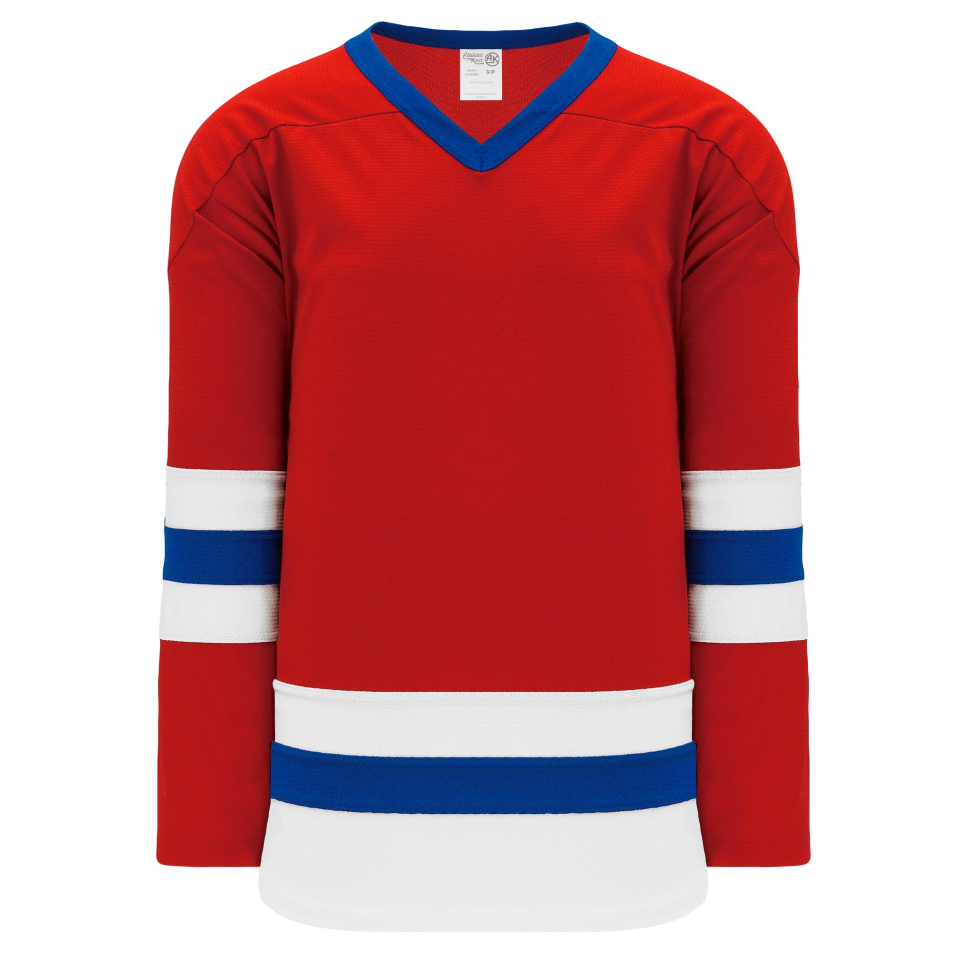 red white and blue hockey jerseys