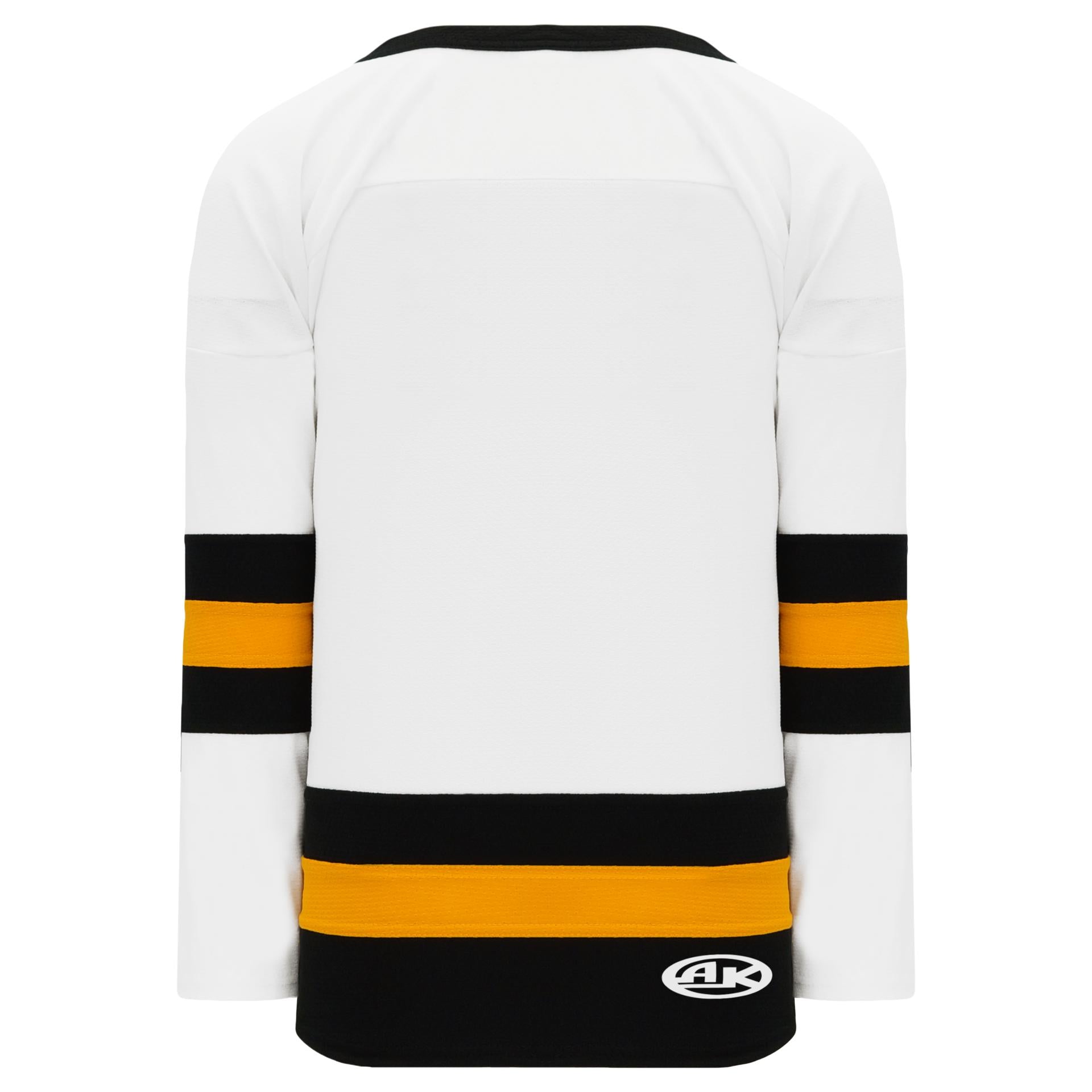 white and gold jersey