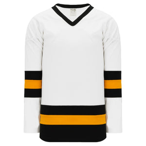 black and yellow hockey jersey