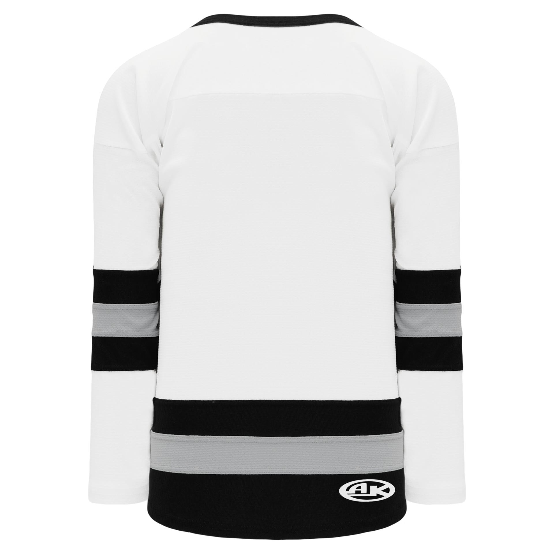 white and grey jersey