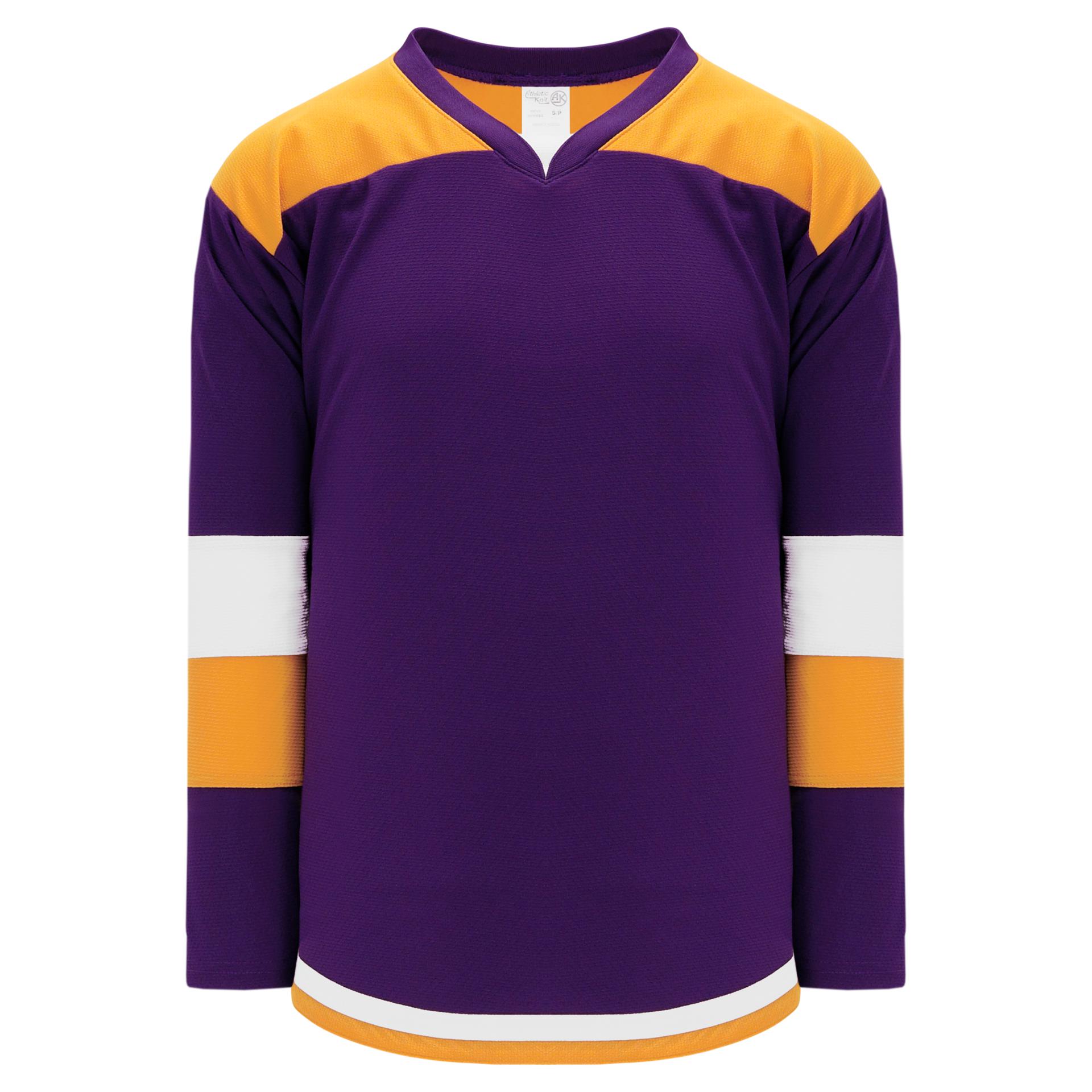 purple and gold jersey