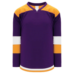 purple and gold jersey