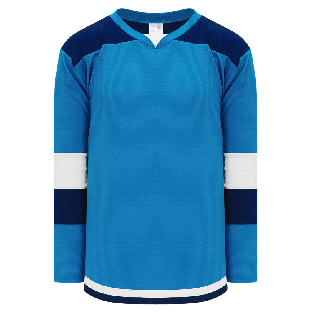 blue hockey jersey