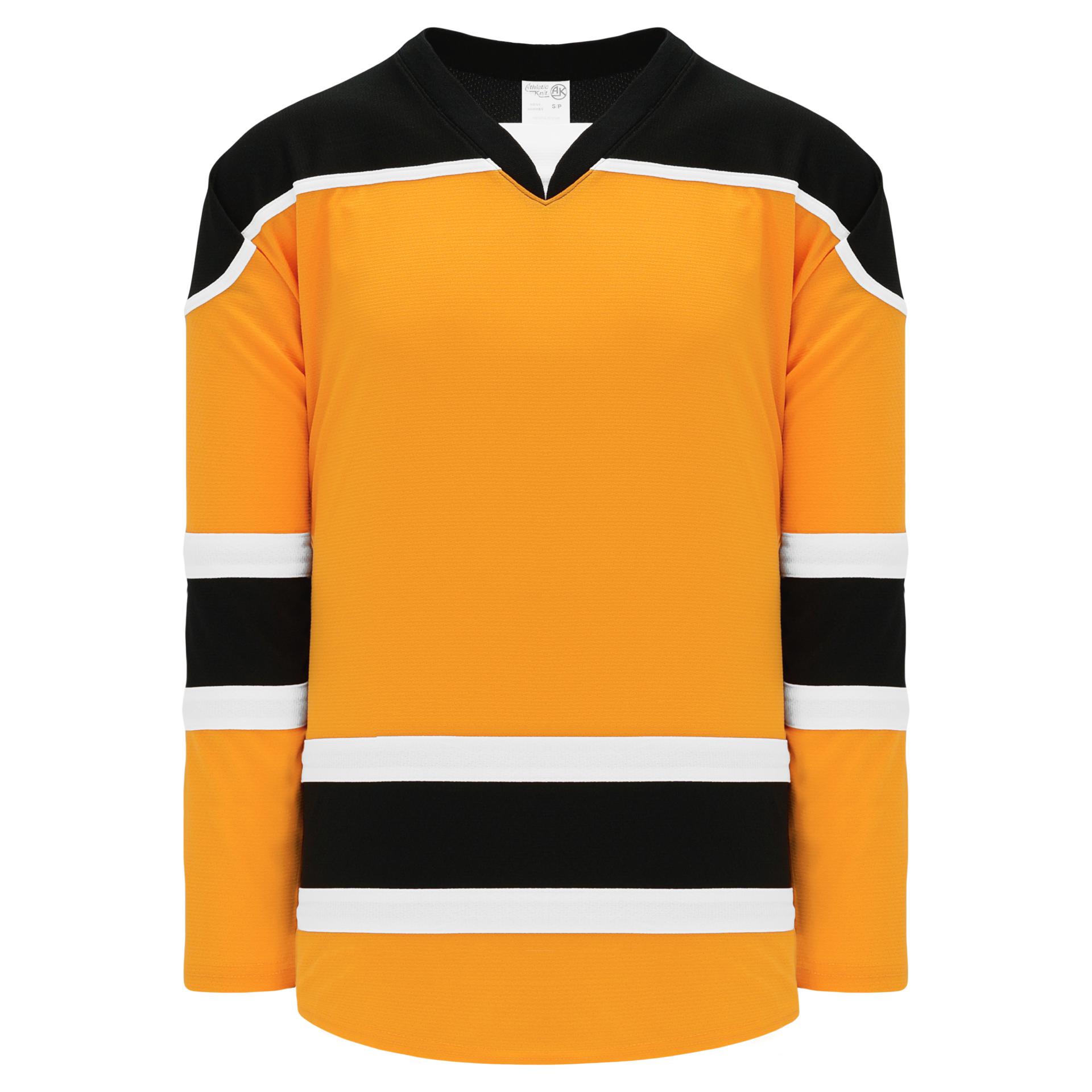 gold hockey jersey