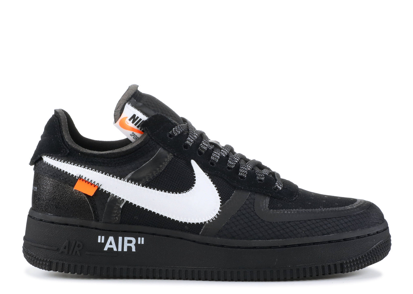 Off-White X Nike Air Force 1 Low 'Black 