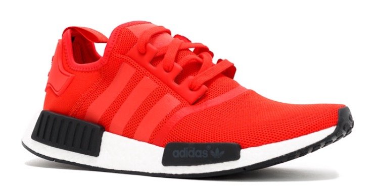 nmd r1 red white black