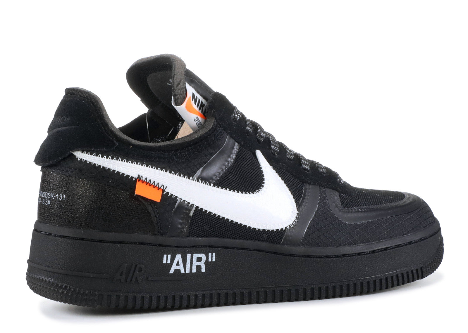 black air force ones off white