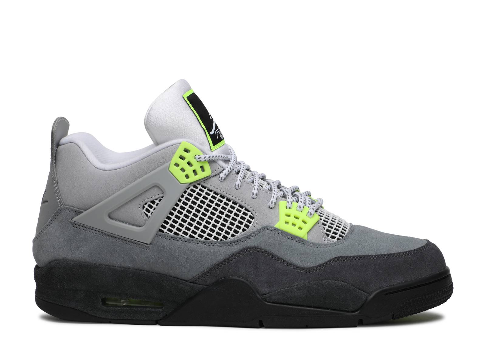 air jordan retro 4 neon green