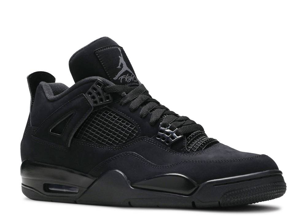 jordan 4 flight black