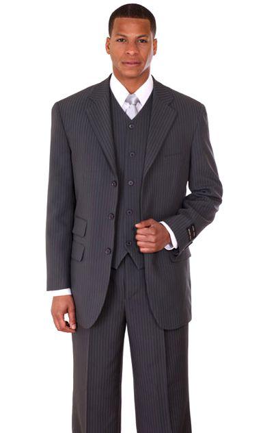 Men Suit 802V-Grey - Church Suits For Less
