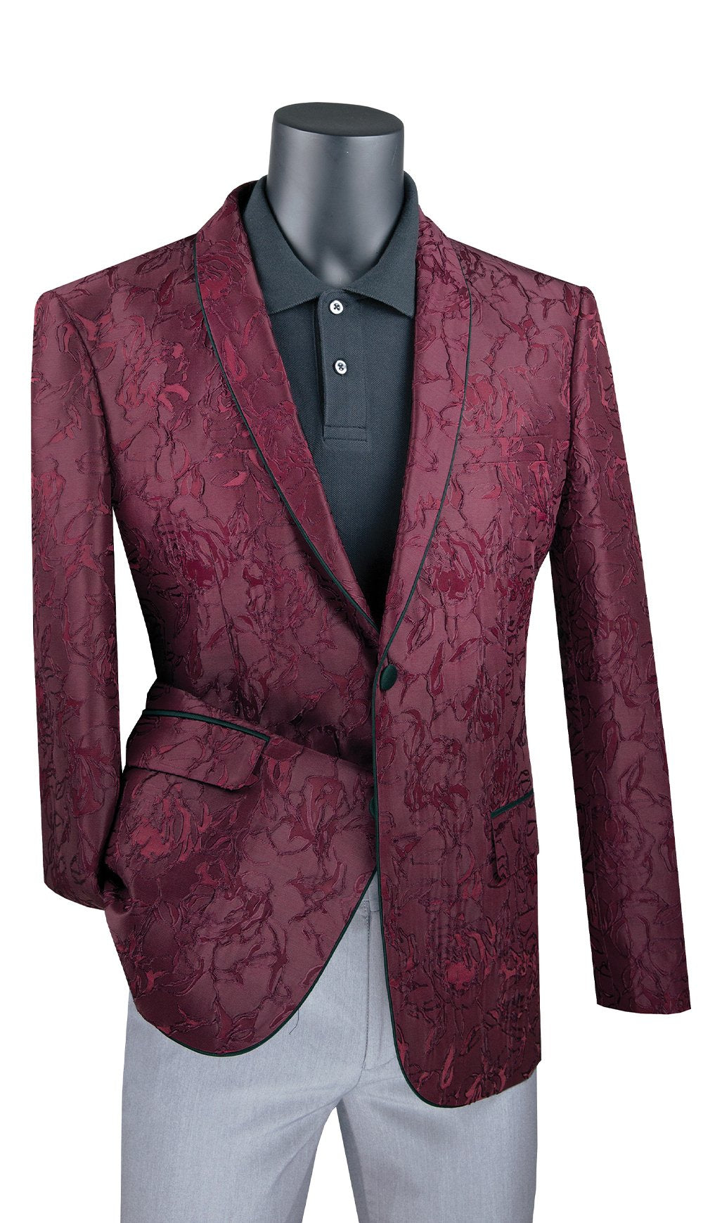 maroon dress jacket