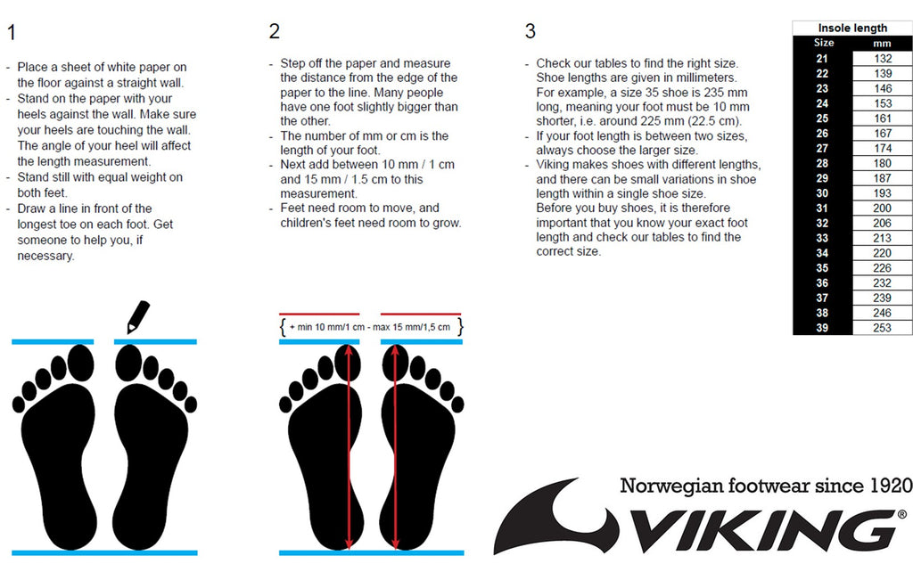 Viking Size Chart