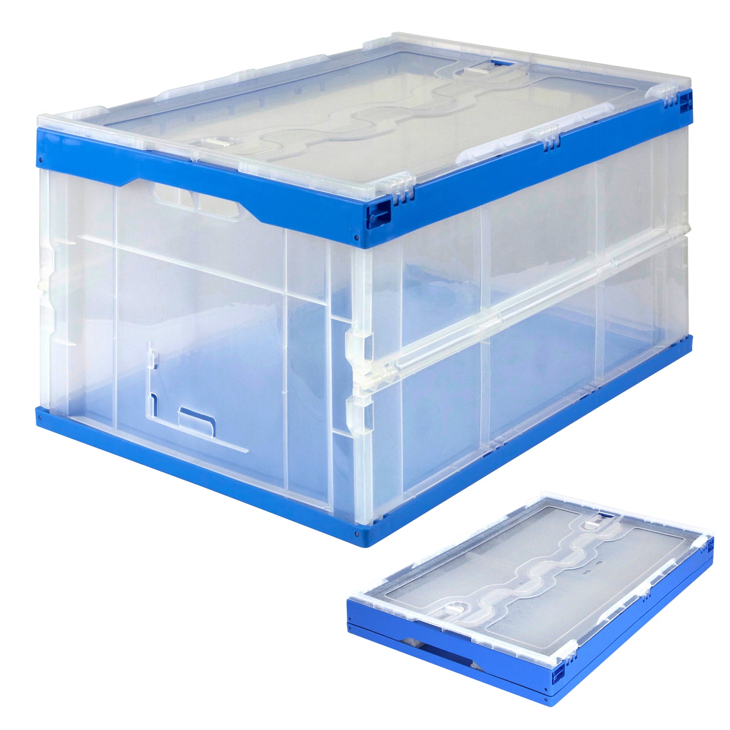 Work-it! Heavy-Duty Plastic Storage Bins Set of 3