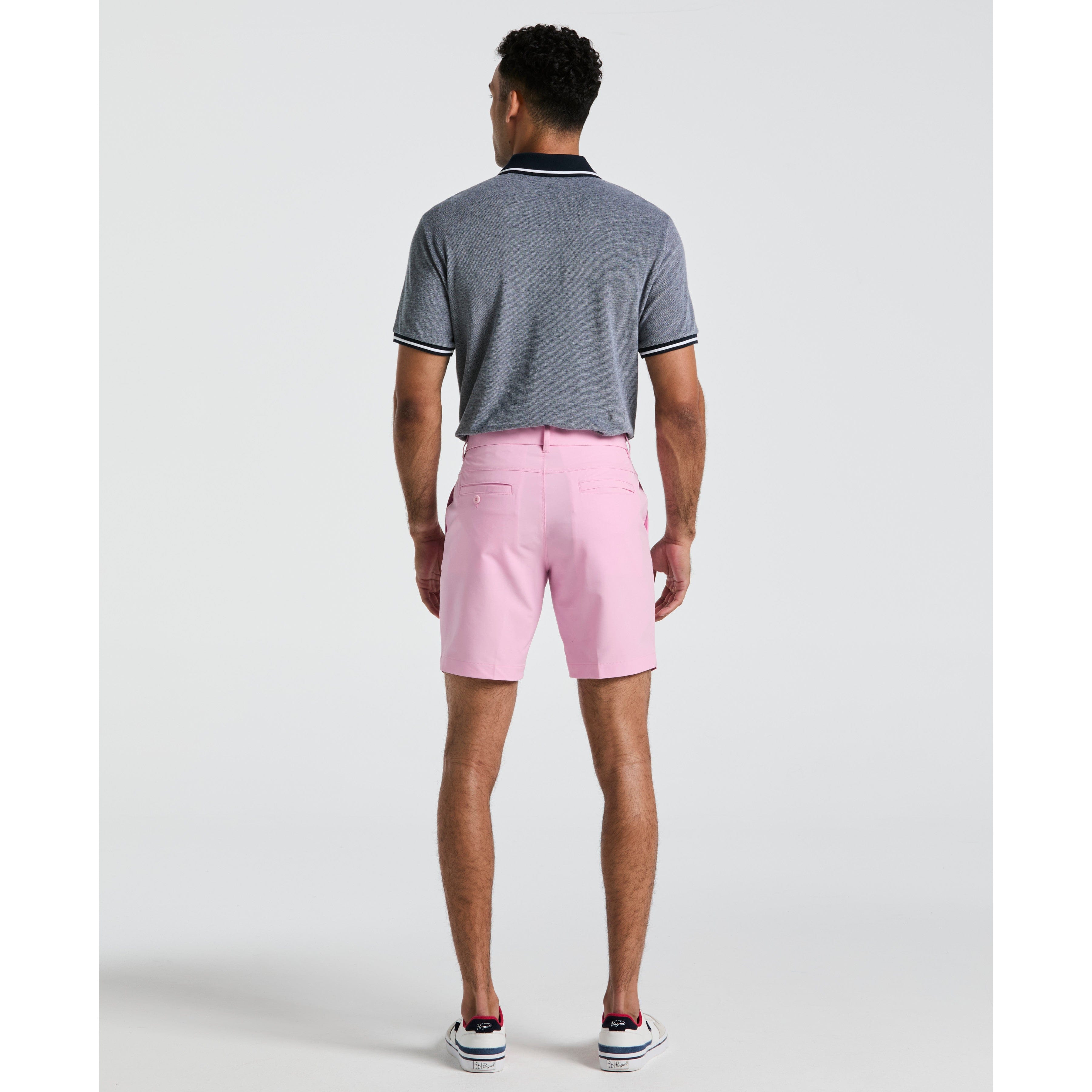 8" Technical Flat Front Golf Short
