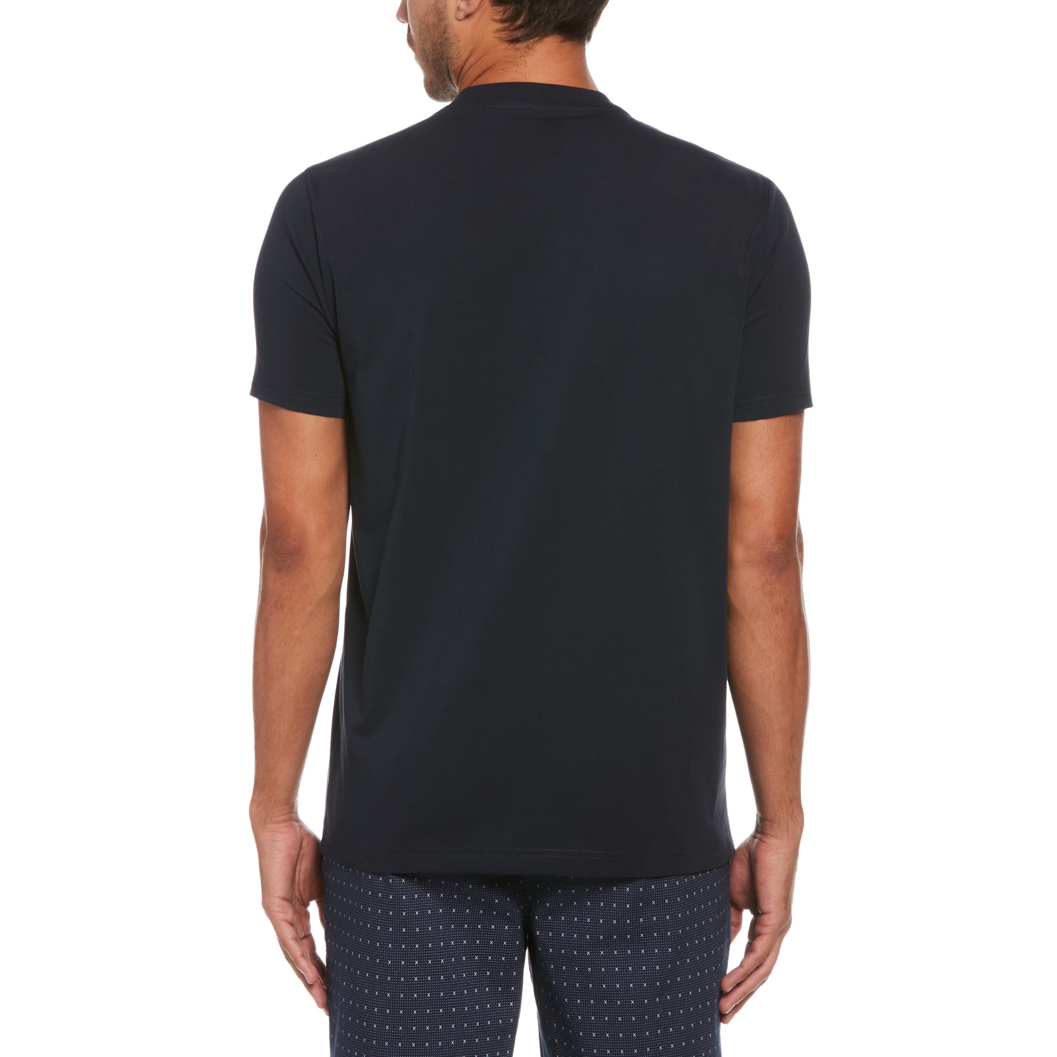 Chambray Trim Pocket Tee