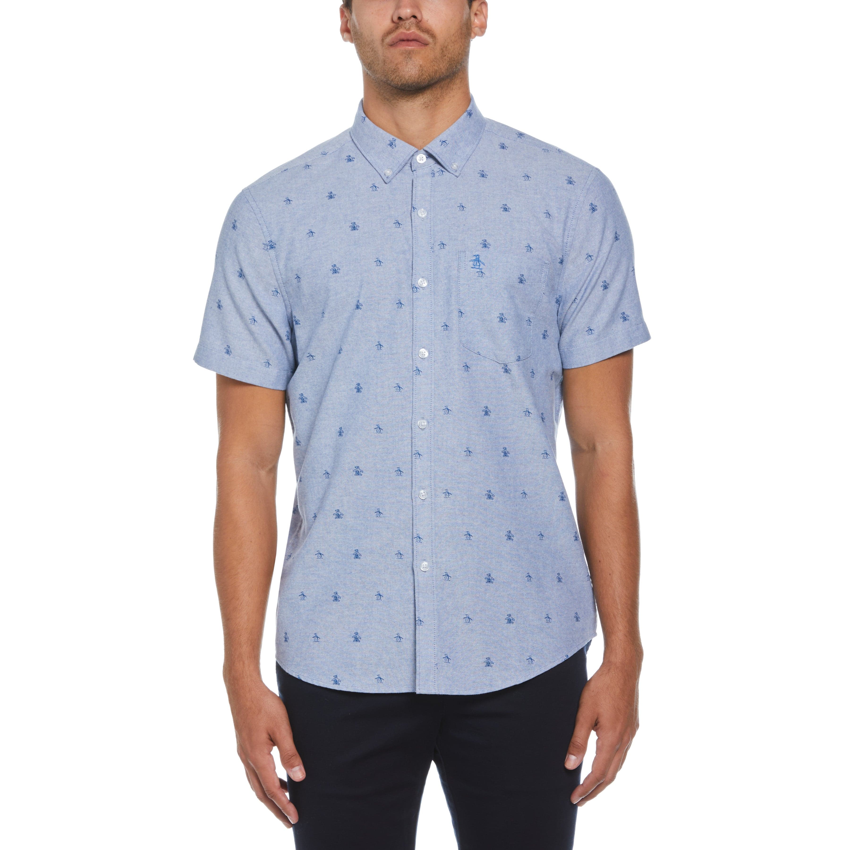 All Over Fan Print Shirt | Original Penguin US