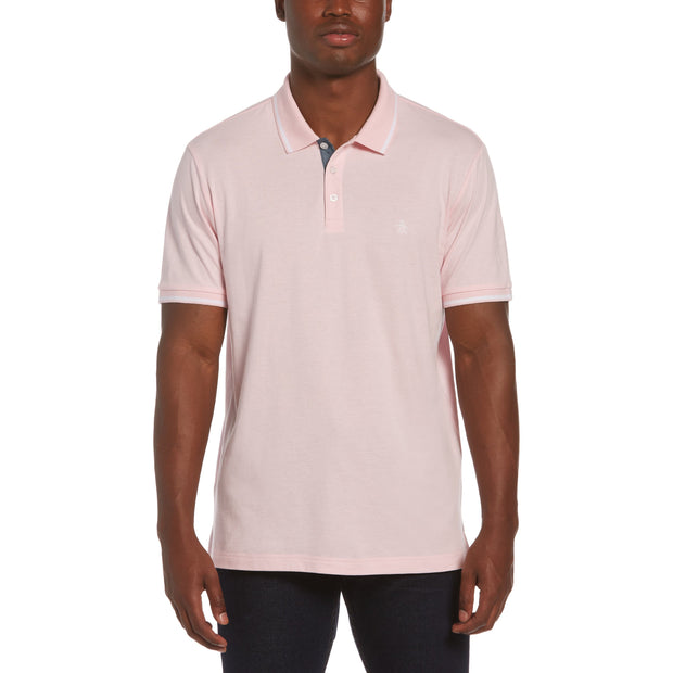 Heather Jersey Knit Polo | Original Penguin US