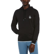 Core Fleece Hoodie-Sweatshirts-True Black-XL-Original Penguin