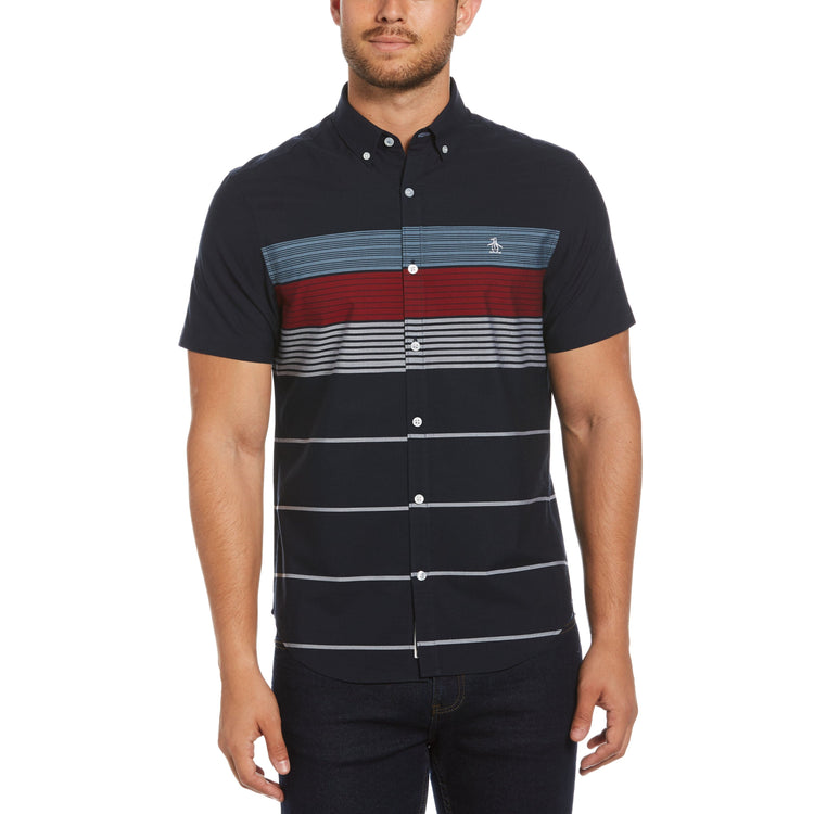 Engineered Multi Stripe Shirt | Original Penguin US