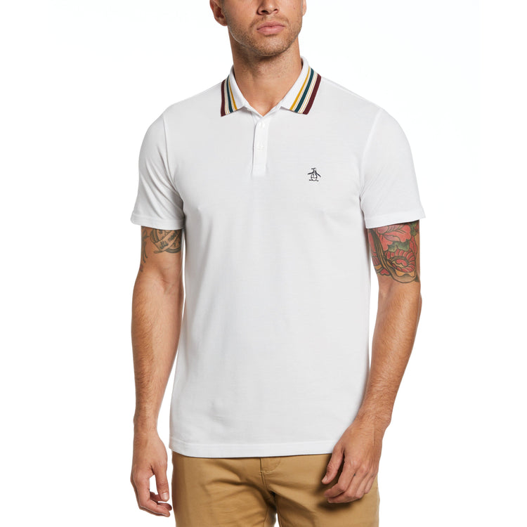 Striped Rugby Polo - Multicolour