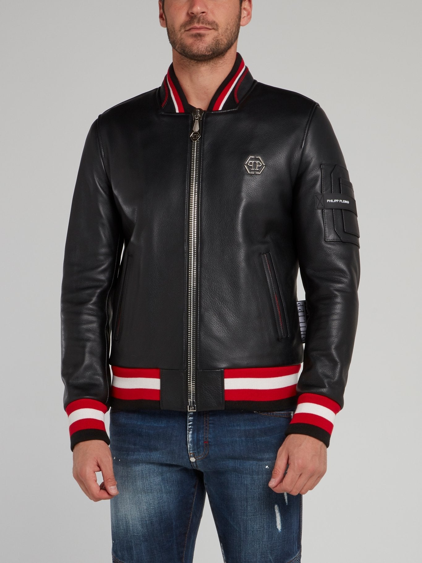 plein bomber jacket