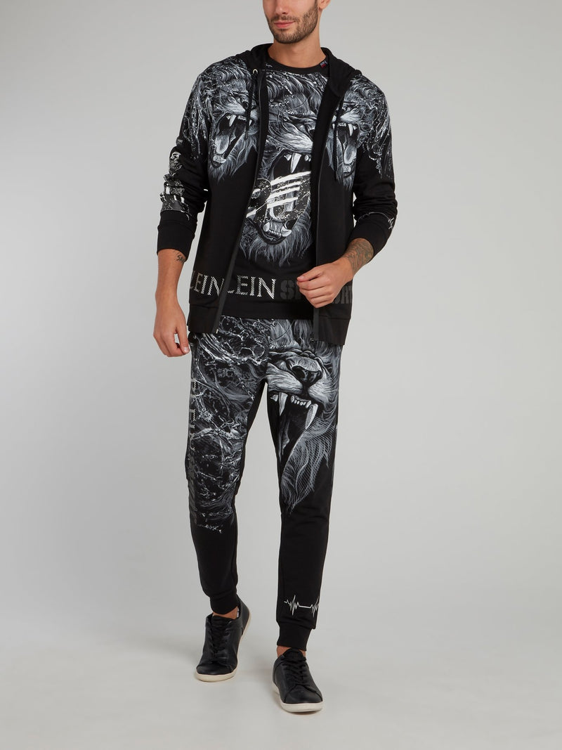 Wilfred Lion Print Jogging Trousers