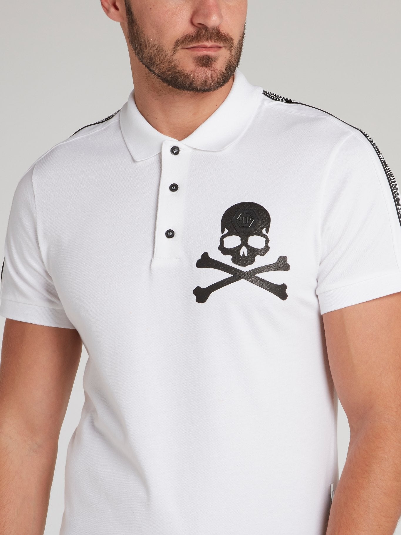 polo with skull logo