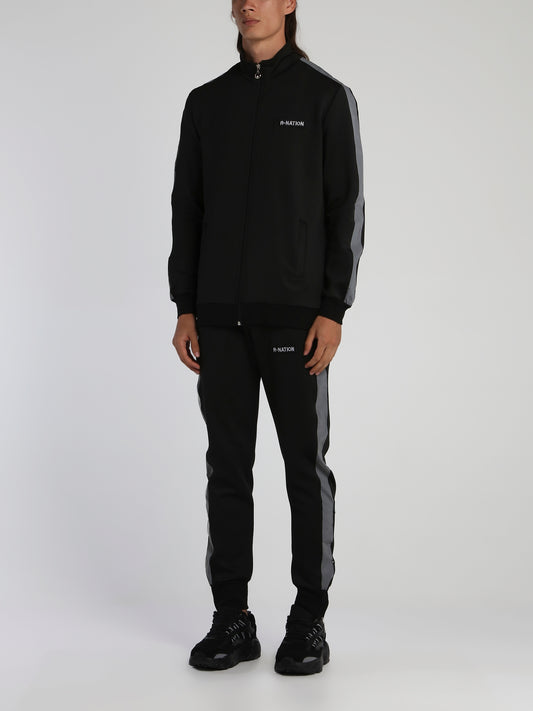 Shop R-nation Black Reflective Stripe Tracksuit Online – Maison-B-More  Global Store