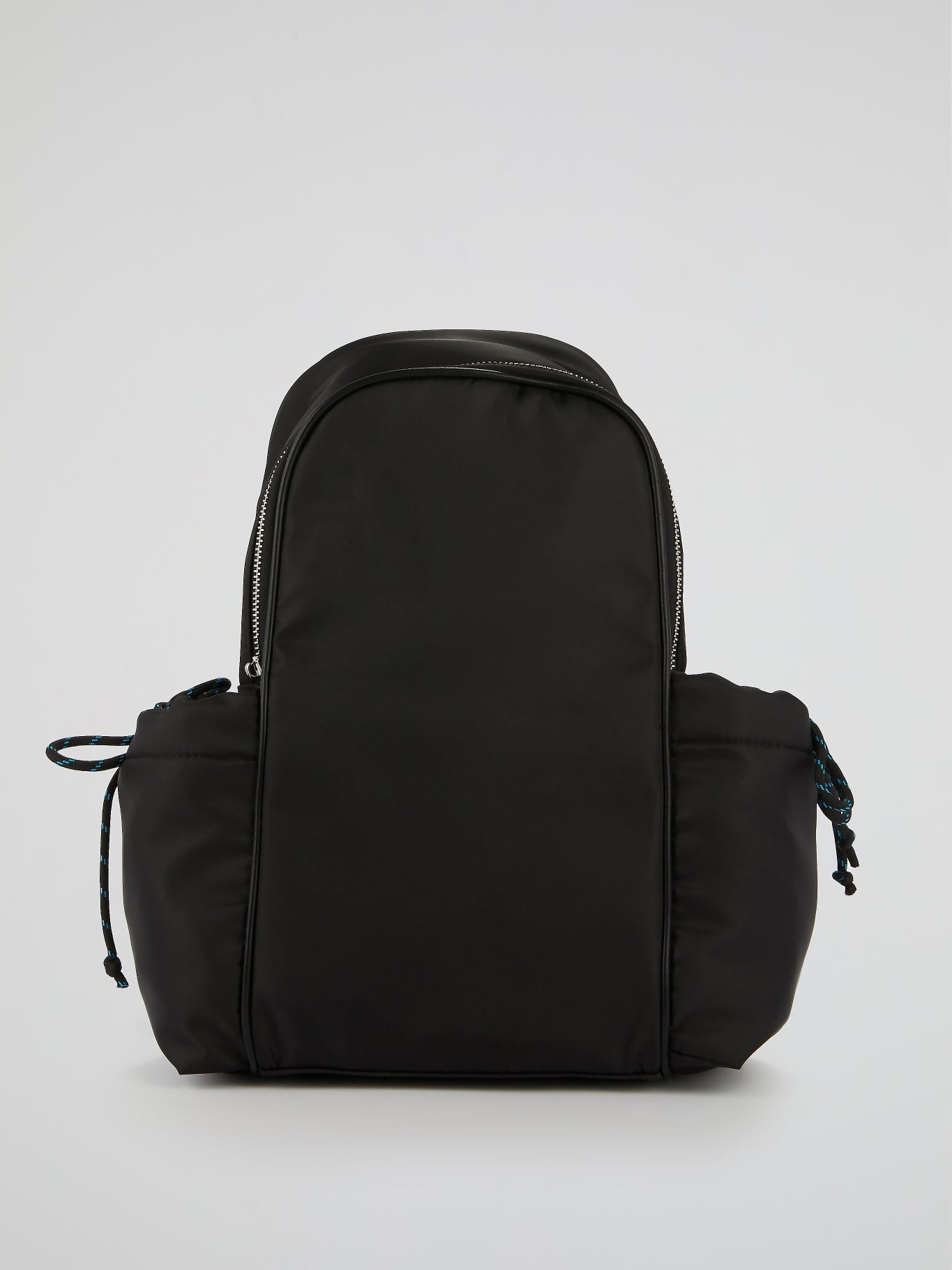 black neoprene backpack