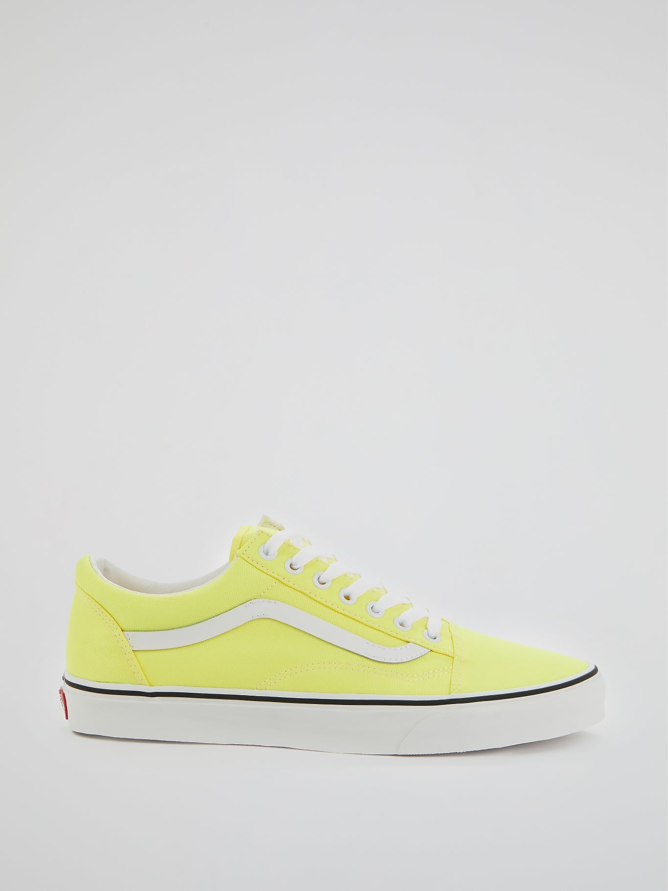 light yellow old skool vans