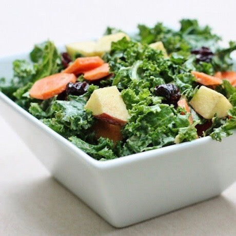 Karma Chow Raw Kale & Apple Salad
