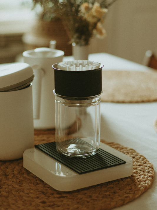 Fellow - Missing for months, Double Wall Glass Carafe is finally back in  stock! Fits like a glove for brewing with an AeroPress Coffee Maker, Stagg  [X] Dripper, and Stagg [XF] Dripper