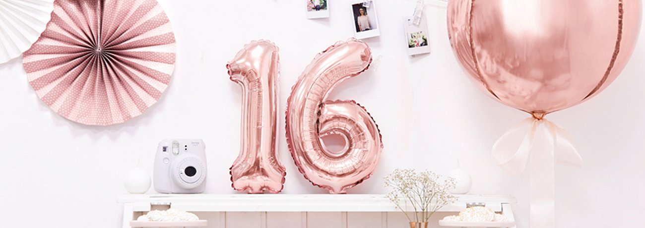 16th Birthday Party Decorations | Great Value Packs | Party Packs