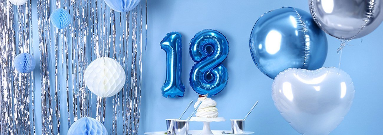 18th Birthday Party - Decorations, Tableware & Balloons! | Party Packs