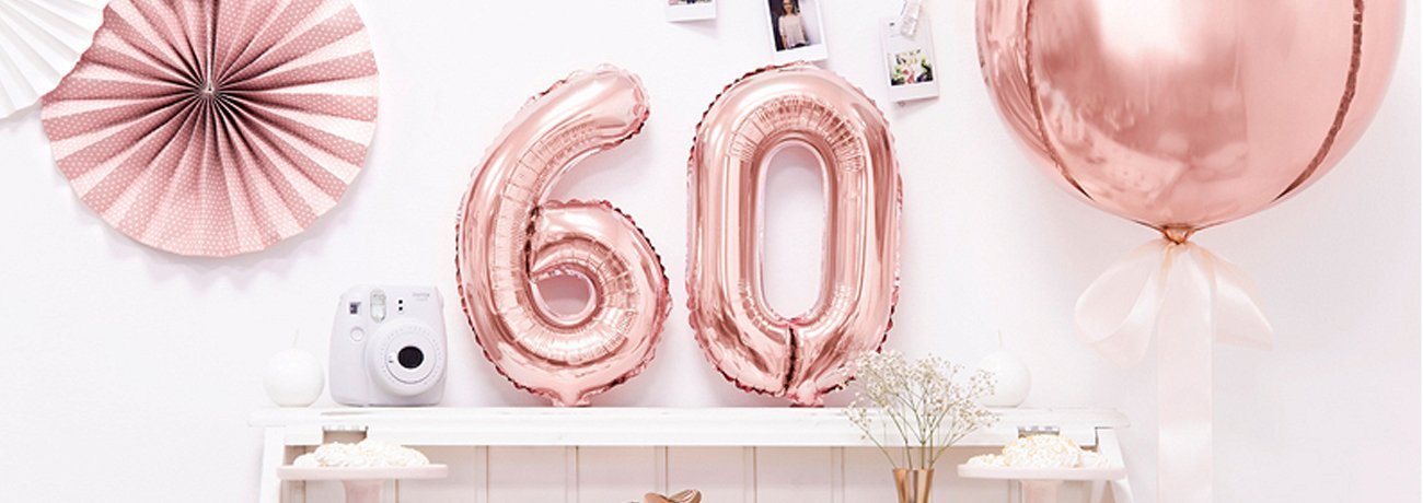 60Th Birthday Party | Huge Range | Party Packs