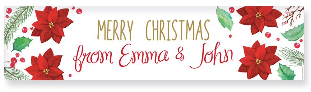 Christmas Personalised Paper Decorations
