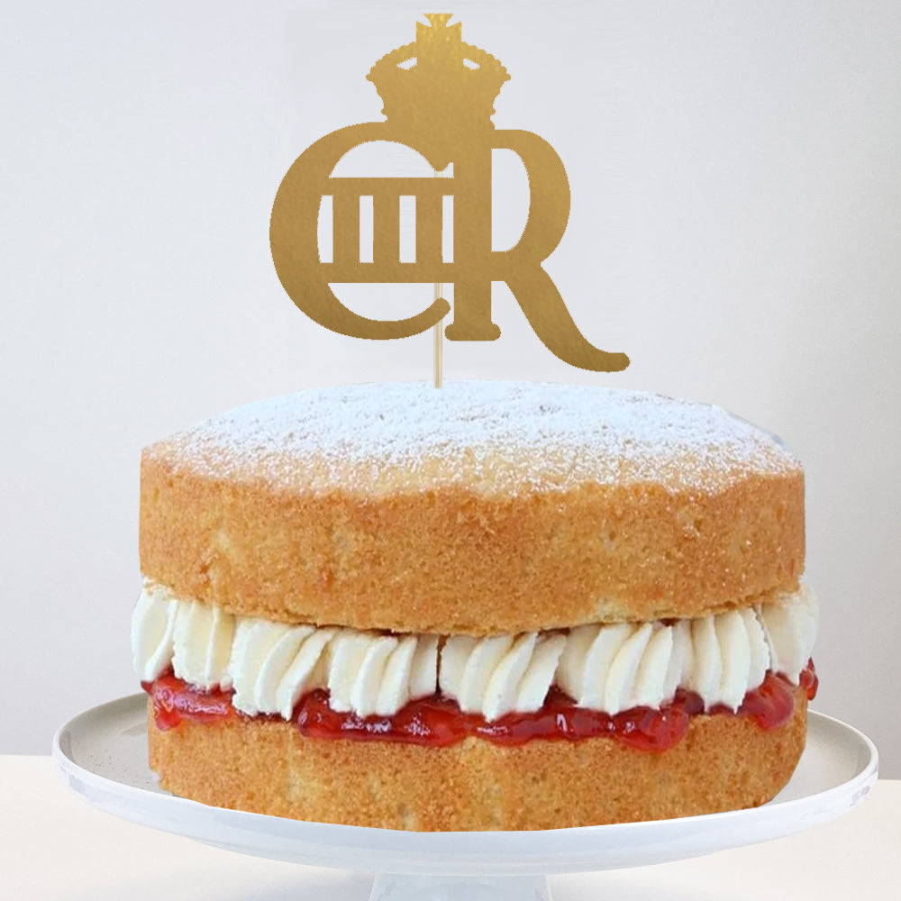King's Coronation Cake Topper