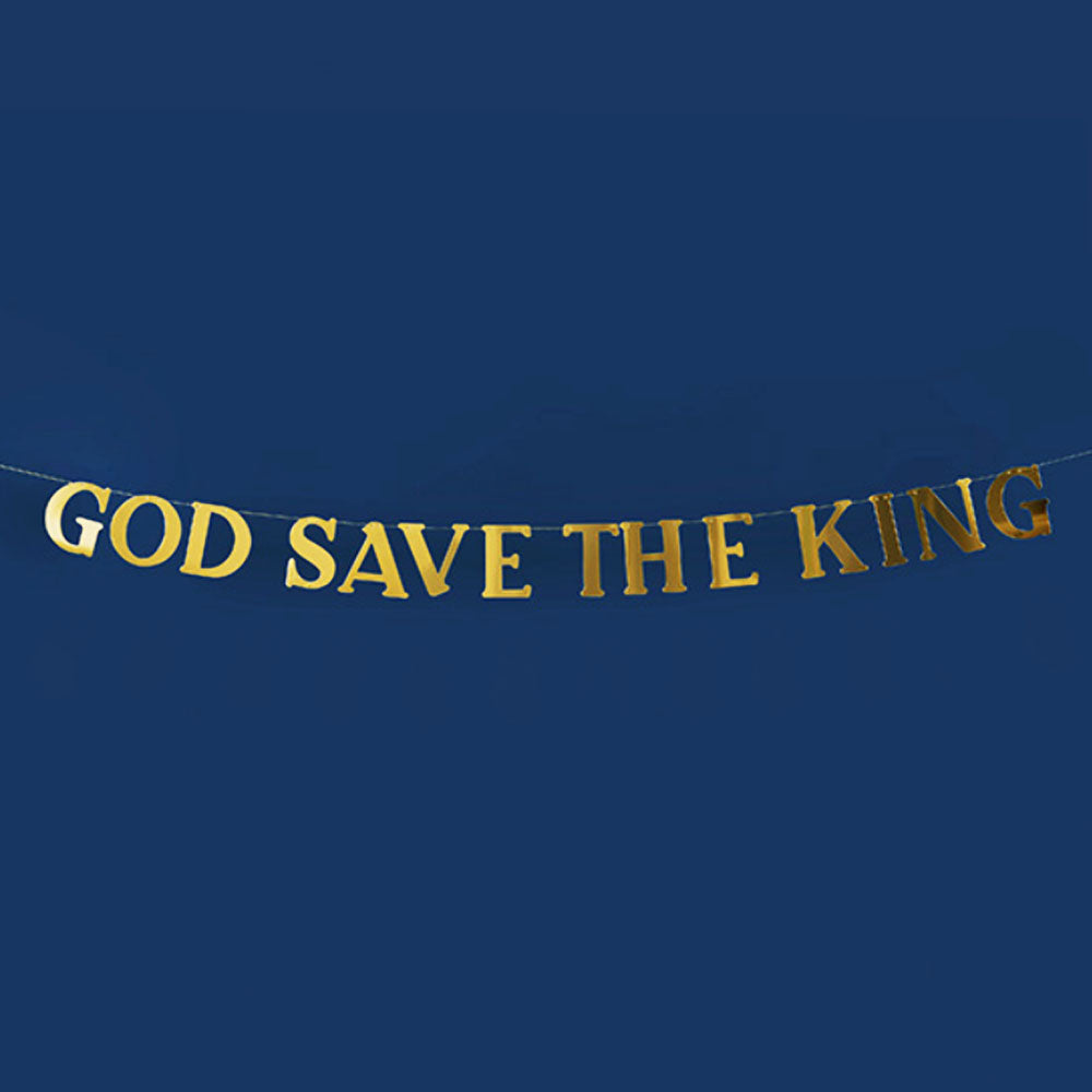 Coronation God Save The King Streamer