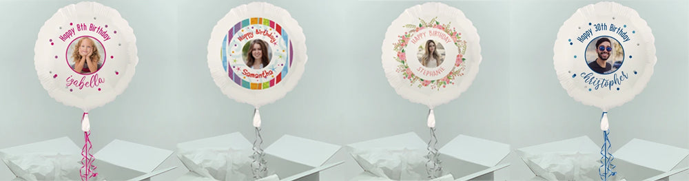 Personalised Inflated Photo Balloons