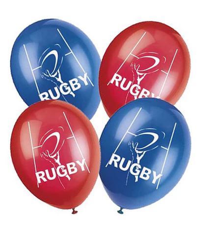 Rugby Balloons