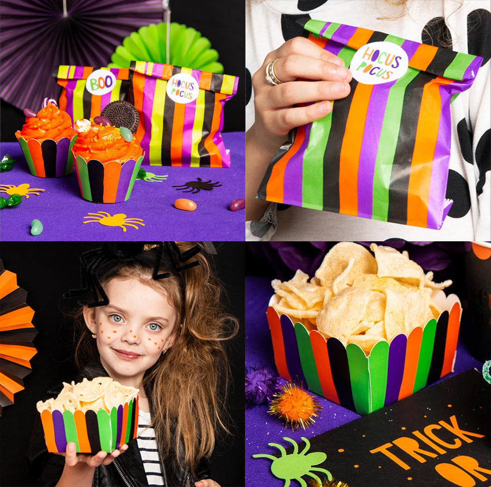 Halloween Treat Bags and Treat Boxes