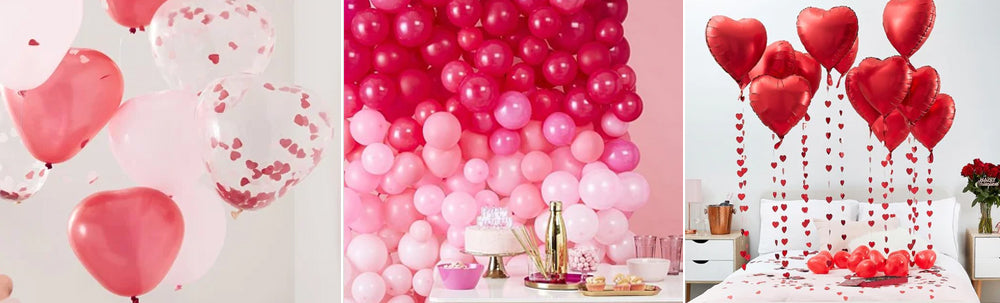 Valentine's Day Decorations & Balloons