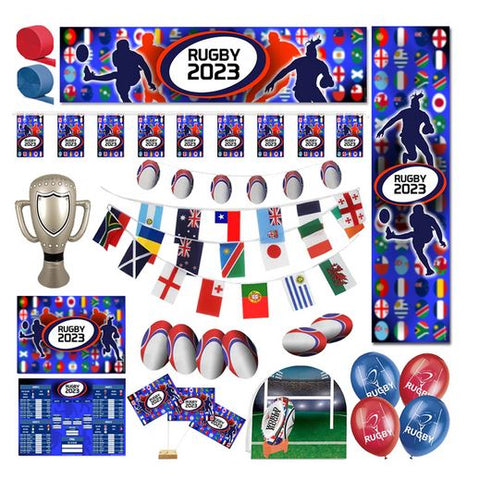 Large Rugby Decoration Pack