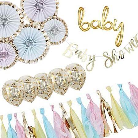 Baby shower party packs