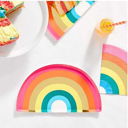 Pride Rainbow Tableware