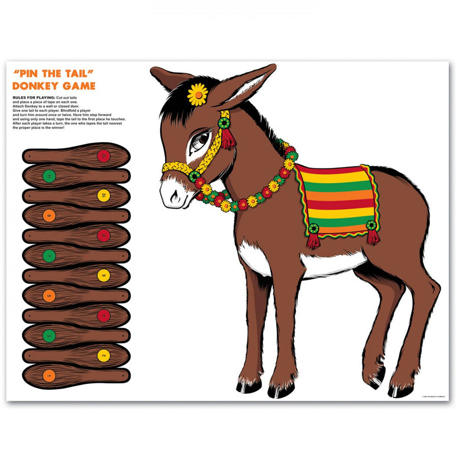 Pin the Tail on the Donkey Party Packs