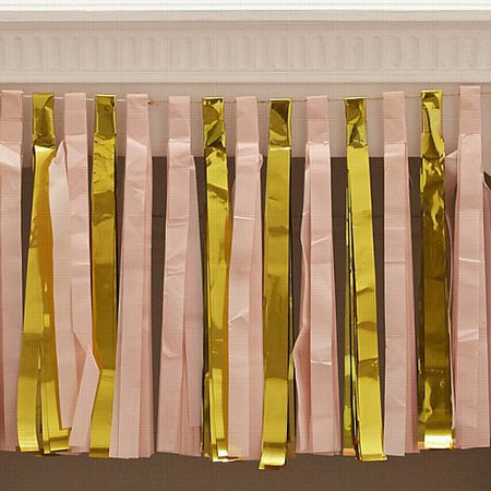 Click to view product details and reviews for Pastel Perfection Metallics Tassel Garland 25m.