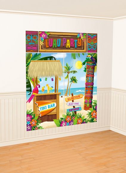 Click to view product details and reviews for Tiki Scene Setters Wall Decorating Kit Pack Of 5.